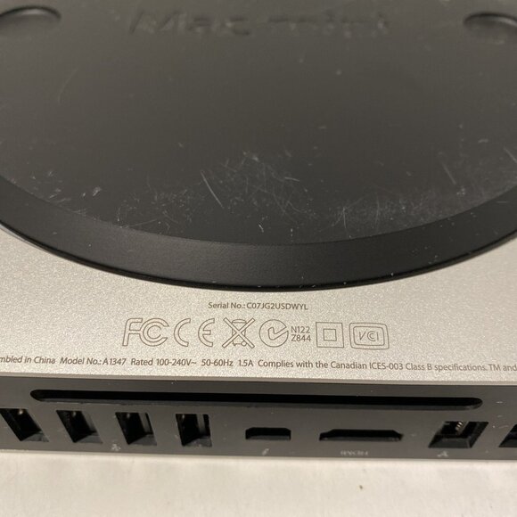 Apple Mac Mini A1347 Late-2012 Intel i5-3210M @2.5GHz 4GB RAM 500GB HDD - Picture 6 of 10